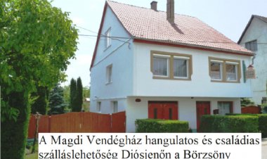 Magdi Vendégház Diósjenő