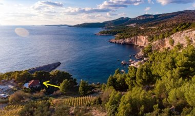 Apartman Kati Uvala Zaraće Milna Horvátország