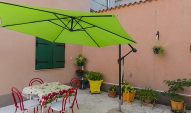 House Poets street in old Sibenik Horvátország