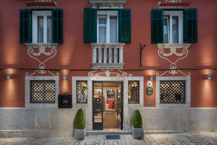 Angelo d'Oro heritage hotel Rovinj Horvátország