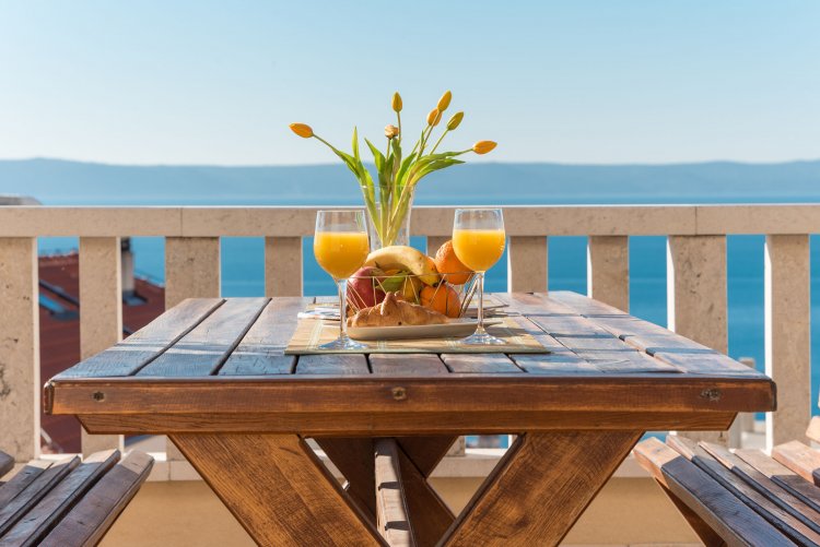 Apartment Azure Pool Makarska Horvátország
