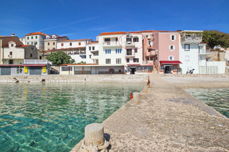 Apartman Mihovil Baška Horvátország